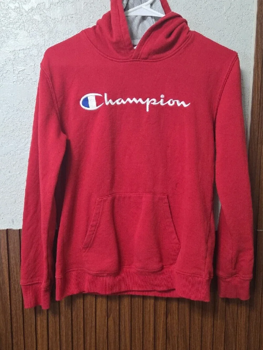 Champion Red Kids Unisex Sz 14/16 Turtleneck Sweater